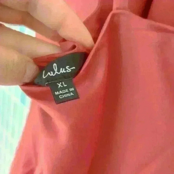 Lulu's Rooftop Party Halter Satin Mini Dress - Picture 5 of 12